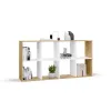 Regał Malax 2X4 DĄB ARTISAN BIEL-6