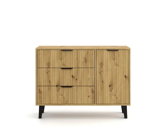 Komoda Scandi 1D3S SLIM DĄB ARTISAN-3