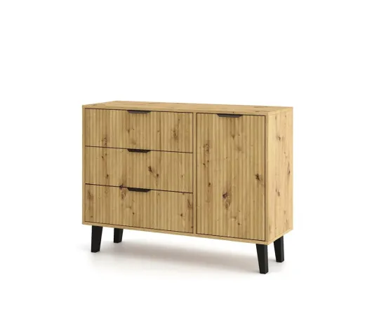 Komoda Scandi 1D3S SLIM DĄB ARTISAN-5