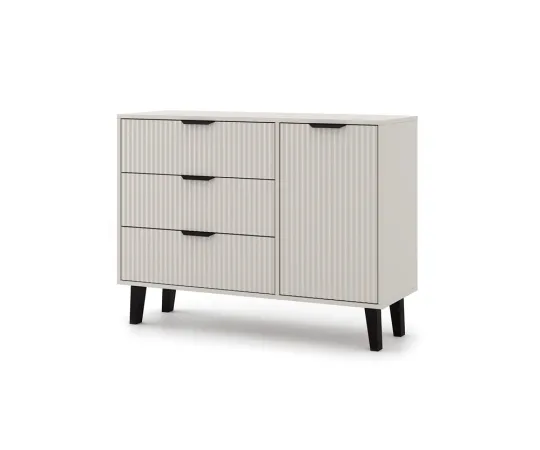 Komoda Scandi 1D3S SLIM KASZMIR BEŻ-4