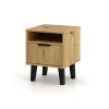 Szafka nocna Scandi 1S SLIM DĄB ARTISAN-5