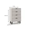 Komoda Scandi 4S SLIM KASZMIR-3