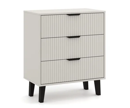 Komoda Scandi 3S SLIM KASZMIR BEŻ-1
