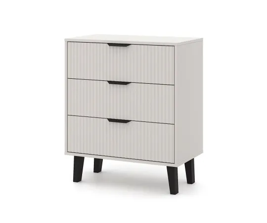 Komoda Scandi 3S SLIM KASZMIR BEŻ-5