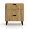 Komoda Scandi 3S SLIM DĄB ARTISAN-5