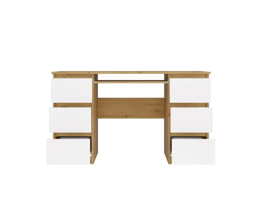 Biurko Kuba KUBA DĄB ARTISAN BIEL-11