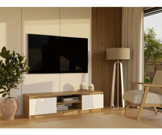RTV Malwa 140 DĄB ARTISAN BIEL-11