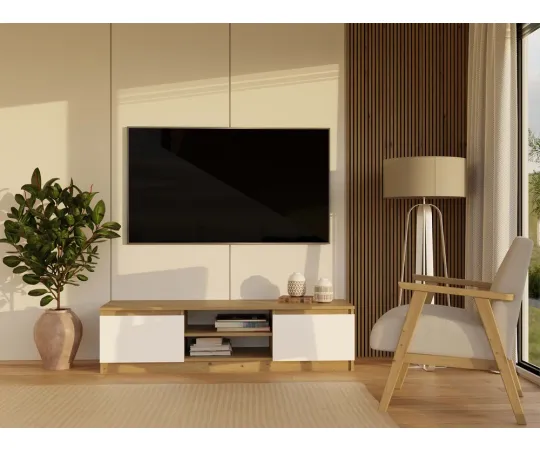 RTV Malwa 140 DĄB ARTISAN BIEL-12