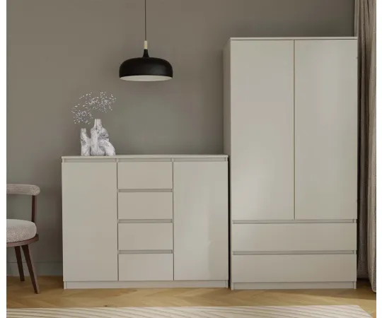 Komoda Malwa 2D4S 120 KASZMIR BEŻ-8