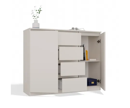 Komoda Malwa 2D4S 120 KASZMIR BEŻ-12
