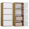 Komoda ALMA Front BIEL Korpus DĄB ARTISAN-1