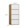 Komoda ALMA Front BIEL Korpus DĄB ARTISAN-6