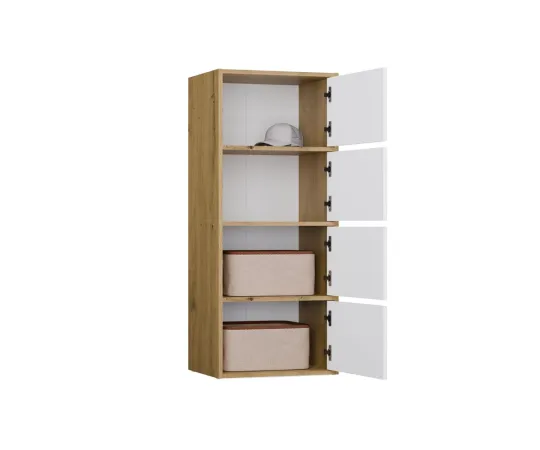 Komoda ALMA Front BIEL Korpus DĄB ARTISAN-10