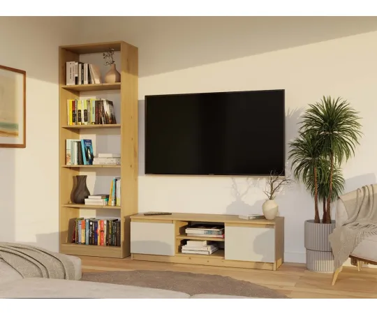 RTV Malwa 120 DĄB ARTISAN KASZMIR BEŻ-6