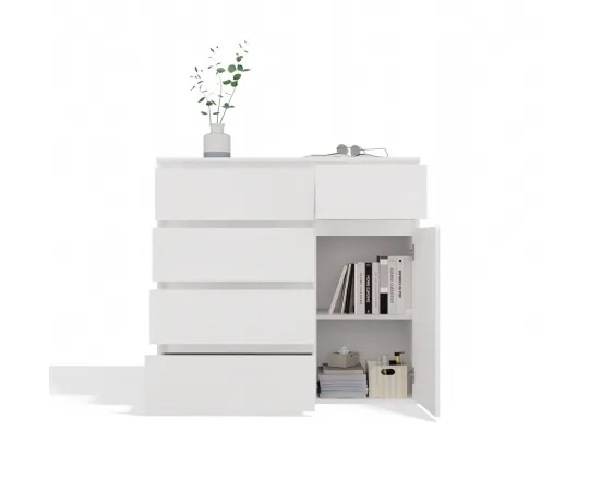 Komoda Malwa 1D5S BIAŁY-14