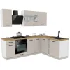 MEBLE KUCHENNE ZESTAW VARIO Z1 240x180CM KASZMIR BLAT DĄB EVOKE BEZ AGD-1