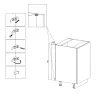 MEBLE KUCHENNE ZESTAW VARIO 240X180CM Z4 CZARNY/EVOKE BLAT DISTRICT BEZ AGD-4
