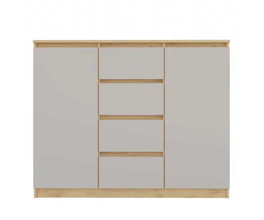 Komoda Malwa 2D4S 120 DĄB ARTISAN KASZMIR BEŻ-15
