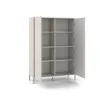 Witryna KAMARO 2DD SLIM/GŁADKI KASZMIR Lamele Front Ryflowany + Klasyczny-4