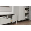 Witryna KAMARO 2DD SLIM/GŁADKI KASZMIR Lamele Front Ryflowany + Klasyczny-8