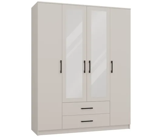 Szafa Romana 160 X 205 LUSTRO KASZMIR BEŻ-1