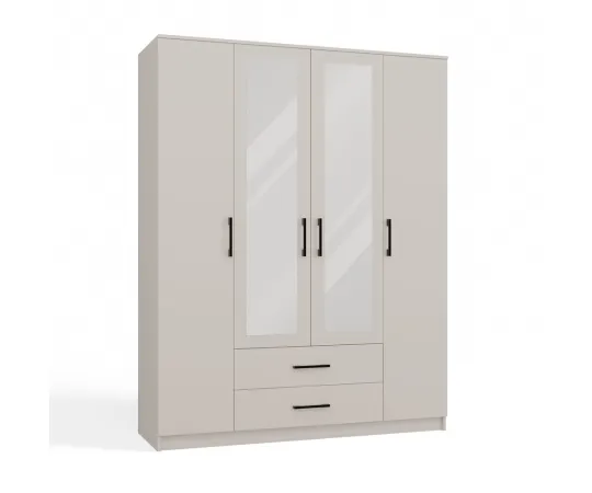Szafa Romana 160 X 205 LUSTRO KASZMIR BEŻ-7