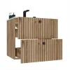 SZAFKA POD UMYWALKĘ TIGO 60 2S DĄB EVOKE RYFLOWANY FRONT + UMYWALKA-13
