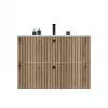 SZAFKA POD UMYWALKĘ TIGO 80 2S DĄB EVOKE RYFLOWANY FRONT + UMYWALKA-13