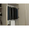 SZAFA SENSO 4D 200 CM 4 DRZWI ZŁOTE UCHWYTY DO SALONU SYPIALNI KASZMIR BEŻ-6