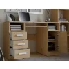 BIURKO DELTA DĄB ARTISAN 120 Cm 3 Szuflady Szafka Półki Do Biura Pokoju Na Laptop-2