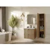 SZAFKA POD UMYWALKĘ TIGO 60 2S DĄB EVOKE 2 SZUFLADY RYFLOWANY FRONT WISZĄCA-3